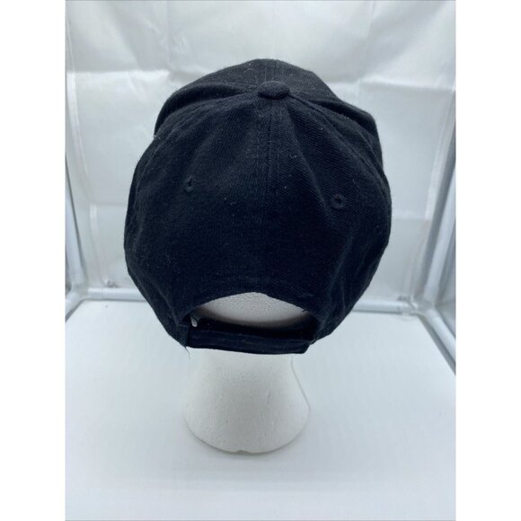 NRA Golden Eagles Black Baseball Cap Hat Hook Loop Adjustable - Picture 4 of 7